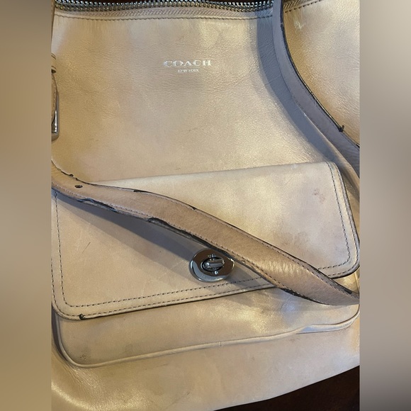Coach Bags Vintage Coach Tan Crossbody Saddlebag Poshmark